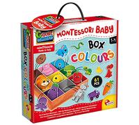 Lisciani – Boîte à couleurs Montessori Baby – Jeu éducatif 3D multicolore 61 pièces 1–4 ans
