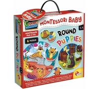 Lisciani Montessori Baby - Round Puppies (Jeu d'association)