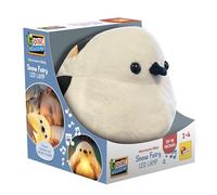 Lisciani - Montessori Baby - Snow Fairy - Veilleuse Peluche LED Enfant de 1 à 4 Ans - Lumière Douce avec Mélodies Classiques et Sons de la Nature - Lampe Peluche Lavable Module Électronique Amovible