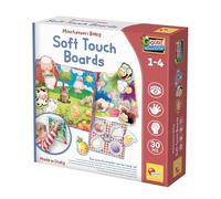 Lisciani - Montessori Baby - Tables d'Activités à Accrocher - Dès 1 an | Tables d'Activités Éducatives - Jeux d'Encastrement Amusants - Développement Logique et Motricité - Fixation Simple et Stable