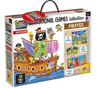Lisciani -Montessori Collection de jeux éducatifs Bateau des pirates - Jeu éducatif pour enfants à partir de 3 ans - EX72743