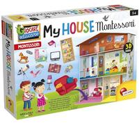 Lisciani - Montessori Maxi My House, EX72477 EX72477 Multicolore