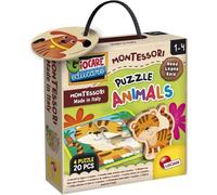 Lisciani Montessori puzzle en bois - Animaux