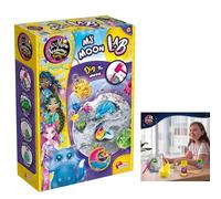Lisciani - Moon Academy - Mon Laboratoire de Bijoux Magiques - Dès 8 Ans | Mon Laboratoire de la Lune - Coffret Bijoux à Créer Soi-Même - Activité Manuelle Guidée - Pierres Précieuses à Découvrir