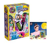 Lisciani - Moon Academy Moon Hairstyle - Coffret de Coiffure - Dès 7 Ans | Kit Coiffure Créatif avec Accessoires Cheveux - Invente ses Propres Styles - Jeu Manuel Bien Guidé - Concentration et Logique
