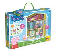 Lisciani Jeu éducatif La Maison 3D Peppa Pig pour filles dès 3 ans – 92055 – 39,2x6,7x28,5 cm