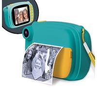 Lisciani - Print Cam - Appareil Photo Instantané Enfant - Dès 5 Ans | Hi-Tech Éducatif - Écran Couleur de 4 Pouces et Double Caméra pour Selfie - Cadres et Autocollants - 180 Photos Imprimées