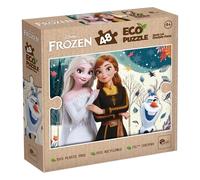 Lisciani - Puzzle Disney Reine des NEIGES - Puzzle 48 Pièces Double Face pour Enfants dès 3 Ans - Verso À colorier - Format 25x35 cm - Jeu Educatif Frozen - 100% Recyclable - Idée Cadeau Anniversaire