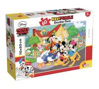 Lisciani Puzzle Supermaxi Mickey 60 Pièces.