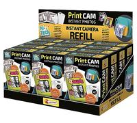 Lisciani - Recharges pour Barbie Print CAM - Appareil Photo Instantané - Hi-Tech Educatif - 120 Photos - Rouleaux de Papier - Cadres - Pour Enfants À Partir de 5 ans