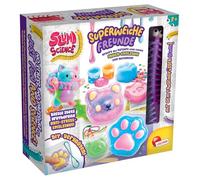 Lisciani - Slum Science - Boîte d'expériences pour Enfants à partir de 7 Ans - Kit de Slime et Squishy DIY - Kit de Bricolage avec balles Squishy à remplir et décoration