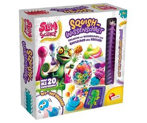 Lisciani Slumi Science Kit d'expérimentation pour Enfants à partir de 7 Ans avec Moule Axolotl, Couleurs et décorations