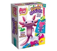 Lisciani - Slumi Science Pocket - Squishy Axolotl à Créer - Dès 6 Ans | Coffret DIY Création d'un Axolotl - Jeu Scientifique & Chimie Enfants - Jouet à Presser - Format Nomade Compact et Léger