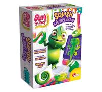 Lisciani - Slumi Science - Squish Caméléon - Jouet Educatif pour Enfants dès 7 Ans - Faites Votre Propre Caméléon Squish - Change de Couleur avec Température - Moules et Accessoires Inclus
