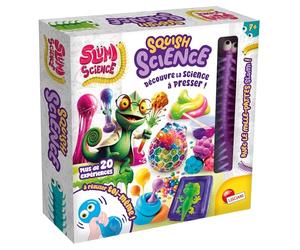 Lisciani - Slumi Science - Squishy Science Kit Sensoriel - Dès 6 Ans | Kit Scientifique Sensoriel DIY - Fabrication Jouet Squishy - Activité Chimie Guidée - Explore les Matières et les Textures