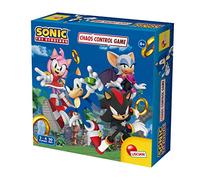 Lisciani - SONIC Chaos - Jeu de Parcours et de Société Familial pour Enfants dès 6 Ans - Personnages de Sonic le Hérisson - 2 à 4 Joueurs - Jeu Ludique - Durée de Jeu 20 Min