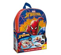 Lisciani - Spider Man Super Game - Sac à Dos avec Jeux Enfants dès 6 Ans - Inclus Jeu de Cartes et Jeu de Société - Jeux Educatifs Spider Man - 2 +Joueurs - Idée Cadeau Anniversaire