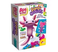 Lisciani Squish Axolotl Squishy Science Squish Axolotl Kit de Science DIY à partir de 7 Ans Jouet Anti-Stress avec Couleurs et Formes