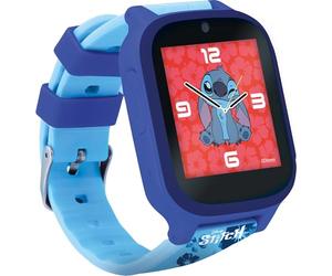 Lisciani - STITCH SMARTWATCH - Montre Connectée Pour Enfants dès 7 Ans - Fonds d'Ecran Stitch Interchangeables -5 Jeux Intéractifs - Ecran Tactile - Fonctions Appareil Photo, Réveil, Minuteur & Lampe