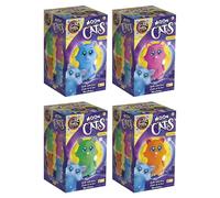 Lisciani - The Moon Academy - Collection Chat Magique à Créer - Dès 7 Ans | Avec Pochoirs et Colorants - 4 Chats de Lune à Collectionner - Couleur Aléatoire à la Livraison - Personnalise son Modèle