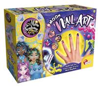 Lisciani - THE MOON ACADEMY : NAIL ART LUNAIRE - Kit Création de Vernis A Ongles pour Enfants dès 7 Ans - Vernis A Effets Magiques - Vernis Phosphorescent , Change de Couleurs, Magnétique