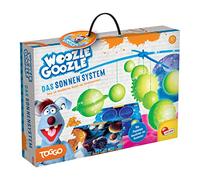 Lisciani - WOOZLE GOOZLE Le système Solaire - Boîte d'expérimentation à partir de 8 Ans - Explorez l'astronomie et construisez Une réplique 3D du système Solaire à Suspendre - Puzzle avec Motifs