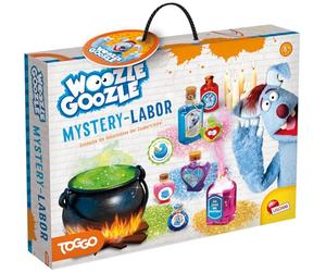 Lisciani WOOZLE GOOZLE Mystery Lab pour Enfants de 8 à 12 Ans - Laboratoire Scientifique Magique avec 13 Accessoires - Potions Magiques et expériences de Chimie - Jeu éducatif pour Jeunes chercheurs