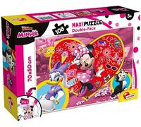 Liscianigiochi-108 Mickey & Friends Minnie Liscianigiochi - Puzzle Recto/Verso 108 Pieces - MINNIE-74198, 74198, Multicolore