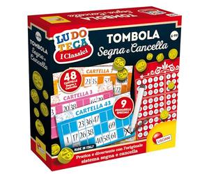 Liscianigiochi 56996 - Ludoteca Tombola Marque Et Effacer, Multicolore, 6 Ans+
