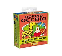 Liscianigiochi 85750 Ludoteca Le Cartes des Enfants Double Œil de Société Multicolore