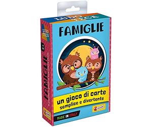 Liscianigiochi 89116 Ludoteca Le Cartes des Enfants Familles, Multicolore, 89116