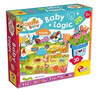 Liscianigiochi- Carotina Baby Logic 3D Le pelouse, 92550, Non Applicable