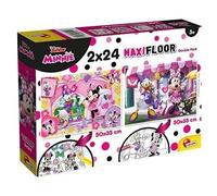LISCIANIGIOCHI- DISNEY PUZZLE SUPERMAXI 2 X 24 MINNIE ENFANTS, 86597,
