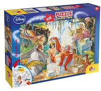 Liscianigiochi- Jungle Book Recto/Verso JUNGLE-48045, 48045, Disney Puzzle Double Face 108 pièces Le Livre de la Jungle