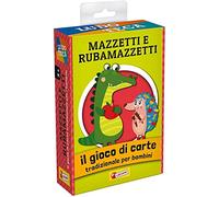 Liscianigiochi- Ludoteca Les Cartes des Enfants Bouquet et Rubamazzetti Italy Jeu de société, 85804, Multicolore