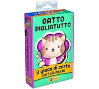 Liscianigiochi, Ludoteca Les Cartes des Enfants Chat Pille Tout Jeu de Société, Multicolore, 85774