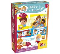 Liscianigiochi-MES PREMIERES Emotions Jeux 1ER Age - CAROTINA Baby EMOTIONS-72170, 72170, Multicolore