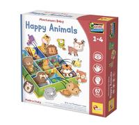 Liscianigiochi Montessori Baby Tableau d'Affichage des Animaux-Jeu educatif pour Enfants à partir de 2 ans-92772, 92772, Non Applicable