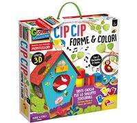 Liscianigiochi- Montessori Cip Formes et Couleurs Jeu éducatif, 80168, Multicolore