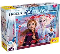 Liscianigiochi- Puzzle DF Supermaxi 60 2 Disney Frozen LA Reine des NEIGES Recto/Verso Pieces NEIGES-72286, 72286, Multicolore