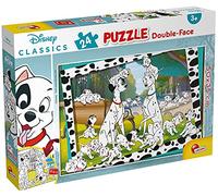 Liscianigiochi DF Plus Enfants, 86214, DISNEY Puzzle Double Face 24 pièces DISNEY CLASSIC/ANIMALS