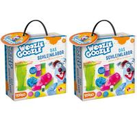 Liscianigiochi WOOZLE GOOZLE Le Laboratoire DE Mousse Kit d'expérimentation pour débutants et Enfants à partir de 6 Ans, Un Laboratoire Amusant pour découvrir des liquides visqueux (Lot de 2)