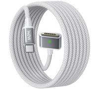 LISEN 140W Câble USB C vers Magsafe 3 (2 m) Apple Cable Chargeur pour Macbook Air M4 2024/ M3 M2 2023/ M1 2022 MacBook Pro 16 15 14 (14-16 Pouces) Câble Magnétique pour Mac Booking Pro Air Accessoire