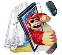 LISEN for Nintendo Switch 2 Screen Protector[2025 Upgrade](One-Tap Bubble-Free & Auto Alignment Kit)Screen Protector Switch2 Tempered Glass [Longest Durable] Full Coverage switch 2 accessories, 1 Pack
