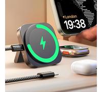 LISEN Support Chargeur Induction pour Chargeur MagSafe iPhone 16 15