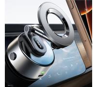 LISEN Support de voiture Magsafe avec ventouse électrique - [Adsorption automatique] [17 + kg de puissance d'aspiration ultra] 2025 pliable support de téléphone portable voiture sous vide pour iPhone