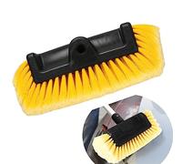 Liseng Brosse de lavage pour nettoyer les véhicules, bateaux, véhicules ou voitures à gazon, poils super doux pour un nettoyage résistant aux rayures, fixation universelle