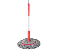 Liseré Vert | Balai serpillère Magic Twist Mop® lave sols ultra-absorbant, compact, essorage intégré, manche télescopique