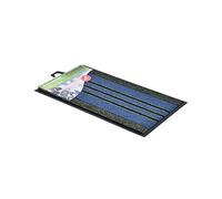 Liseré Vert Tapis Absorbant 2-en-1 extérieur et intérieur | Tapis Protection de Sol Anti-poussière Anti-saletés