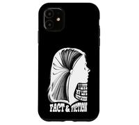 Liseuse de Livres Bookish Girl Life of Fact and Fiction Book Lover Coque pour iPhone 11